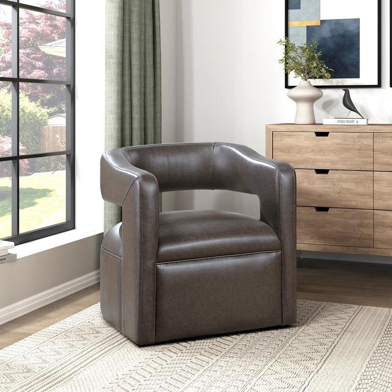 Chaise d'appoint 1Pc, Café noir