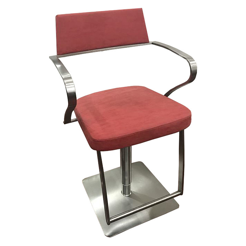Tabouret de bar Willette, Rubis