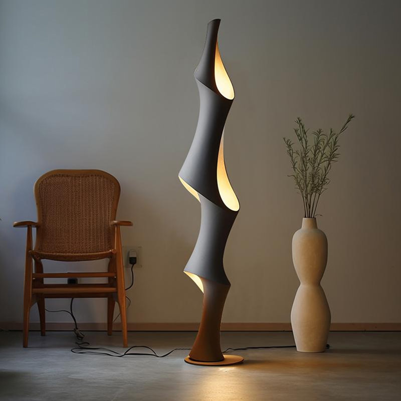 Lampe de chambre en soie Artistic