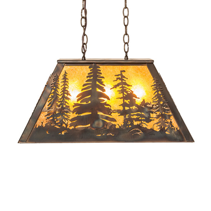 Luminaire suspendu géométrique à 3 lumières Jalea