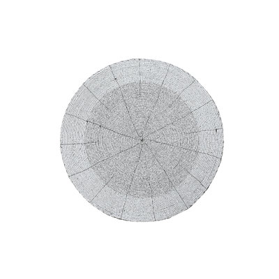 Ih Casadecor Glass No Pattern Round Placemat
