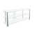 Chrome/Clear Glass