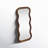 Axinia Solid Wood Wavy Floor Mirror