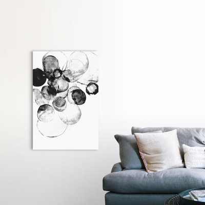 "Bagues noires I", reproduction d’art sur toile