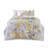 Comforter Set with Bed Sheets Yellow King-127671459