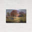 «Red Barn» par Bill Makinson, art mural en métal-765296548