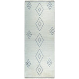 Hand Knotted Wool Geometric Area Rug
