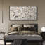 «Birds On Wildflower Plants Minimalist Modern Extra Large», reproduction d'art sur toile encadrée-107117923-111665853