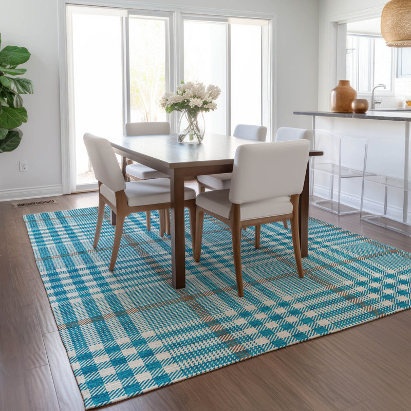 Machine Washable Indoor/Outdoor Chayden ACN1054 Rug, Rectangle 9' x 12'