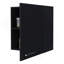 Armoire murale So-Hi en mélamine avec une porte, noir-1101922350