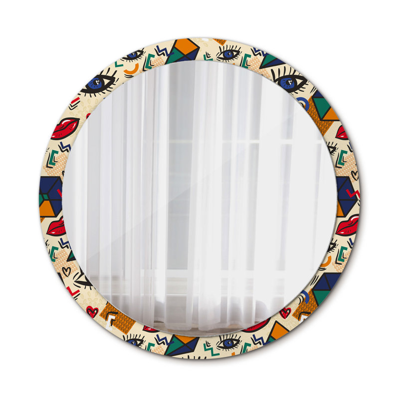 Huldar Glass Flat Wall Mirror
