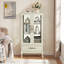 Armoire vitrée avec porte vitrée Curio