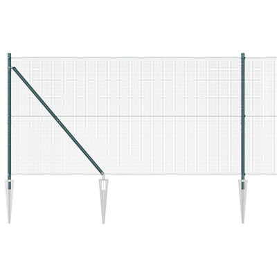 140cm H x 2500cm W Steel Border Fencing