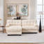 Canapé modulaire modulaire Cloud Couch avec sièges profonds et repose-pieds-865439481