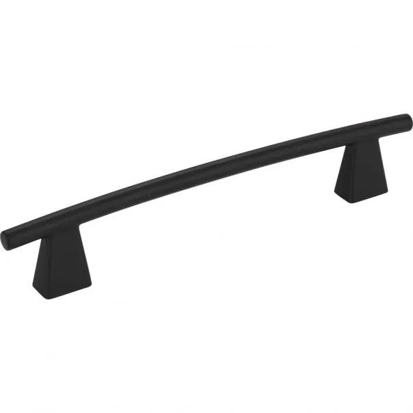 Modern Black Bronze Bar Cabinet Pull with Mounting Hardware