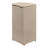 Chloe 15.56-Gallon All-Weather Wicker/Metal Corner Hideaway Outdoor Trash Can-103764611