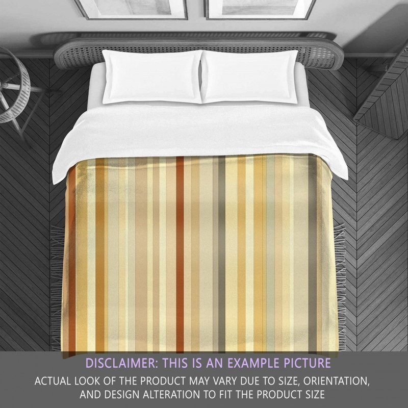 Vertical Stripe Bedding, Queen Comforter