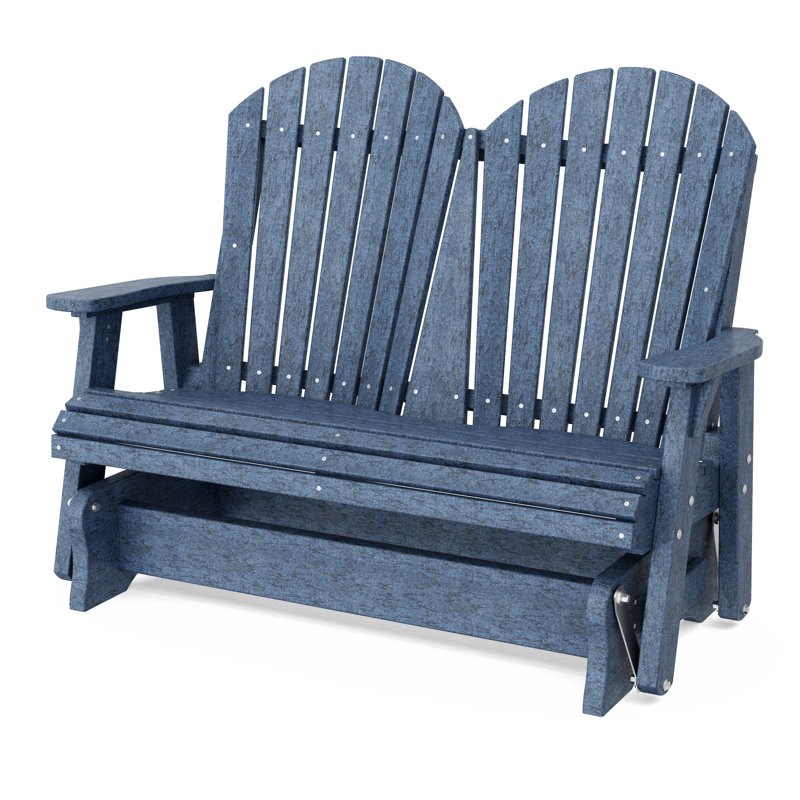 Fauteuil oscillant double Heritage, Bleu patriote