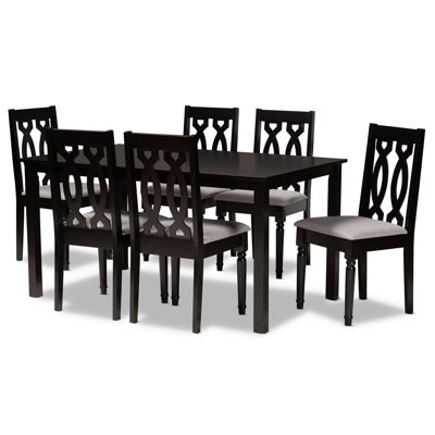 Gautieri 6 - Person Four Leg Dining Set