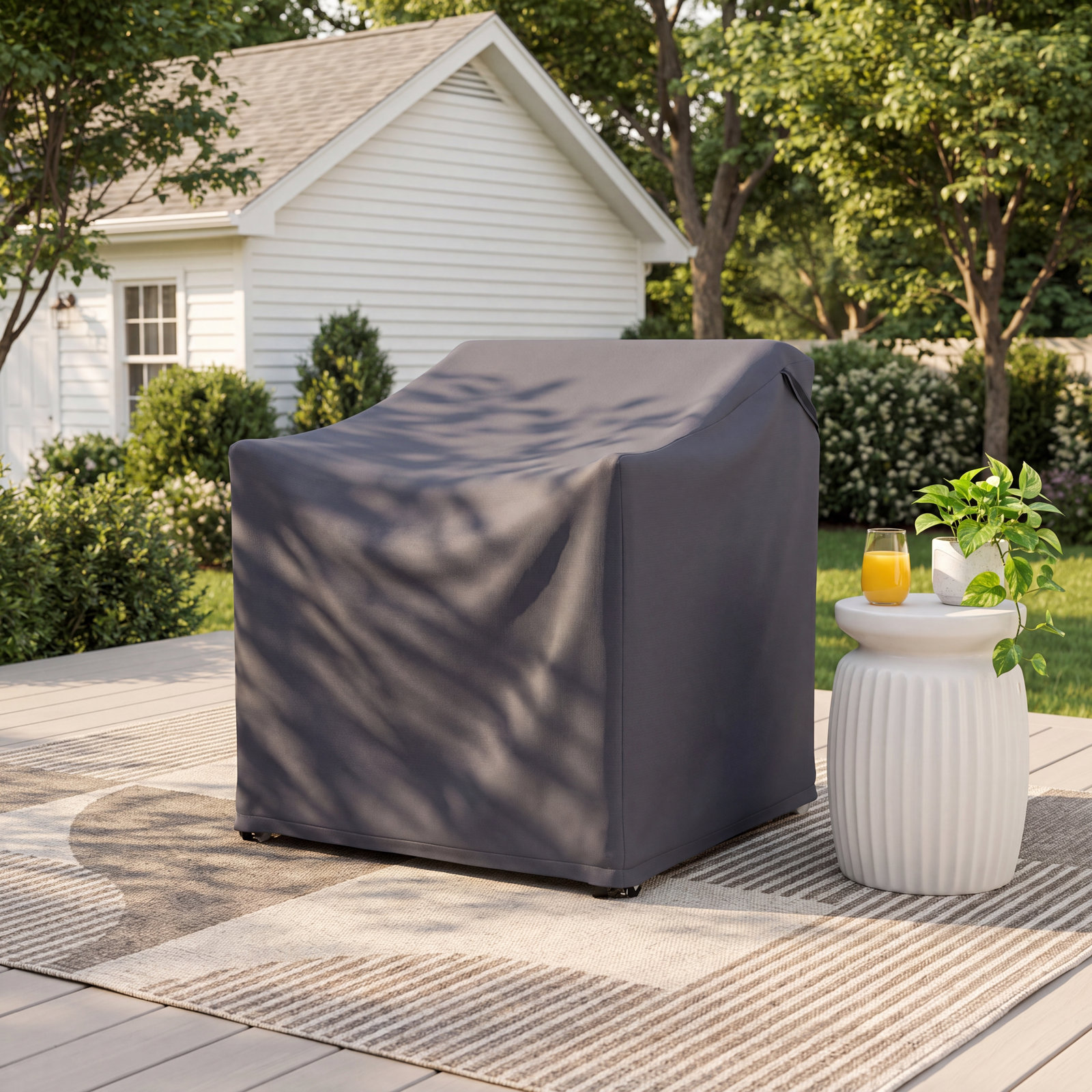 Outdoor Patio Club Chair Cover