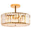  Plafonnier semi-encastré cylindrique en cristal à 4 lumières à intensité variable-863158135-845498495