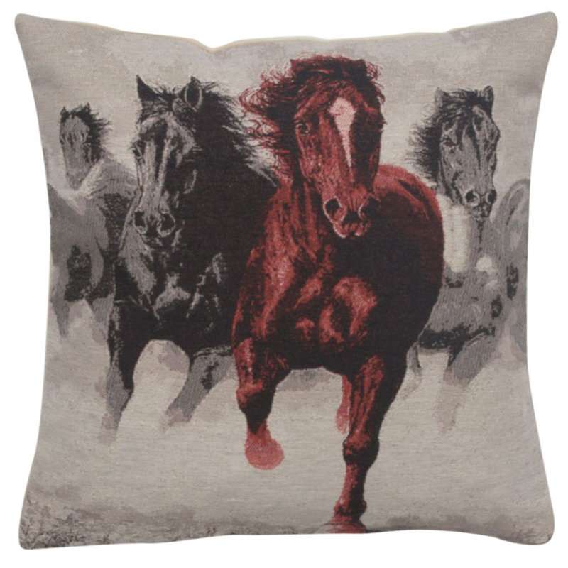 Wildlife Cotton Blend Pillow Cover