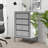 Jannike 37.4'' H Mirrored 4-Drawer Dresser