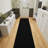 Indoor 2 ft. 7 in. x 36 ft. Black Non-Slip Aisle Runner Rug For Events, Weddings, Venues-1197852510