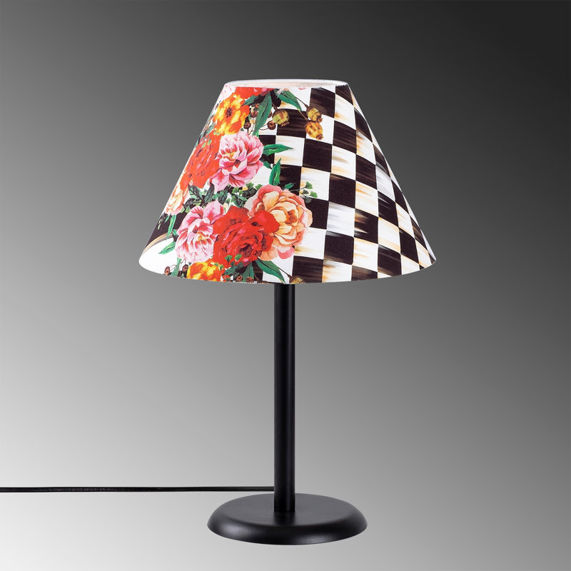 Lampe de table noire 18,11 po Jett