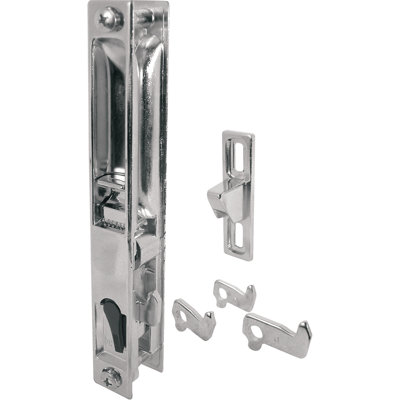 Prime-Line Diecast Non-Keyed  Patio Sliding Door Handle Set for 1 in. to 1-1/8 in. Thick Sliding Glass Doors, Chrome (Single Pack)