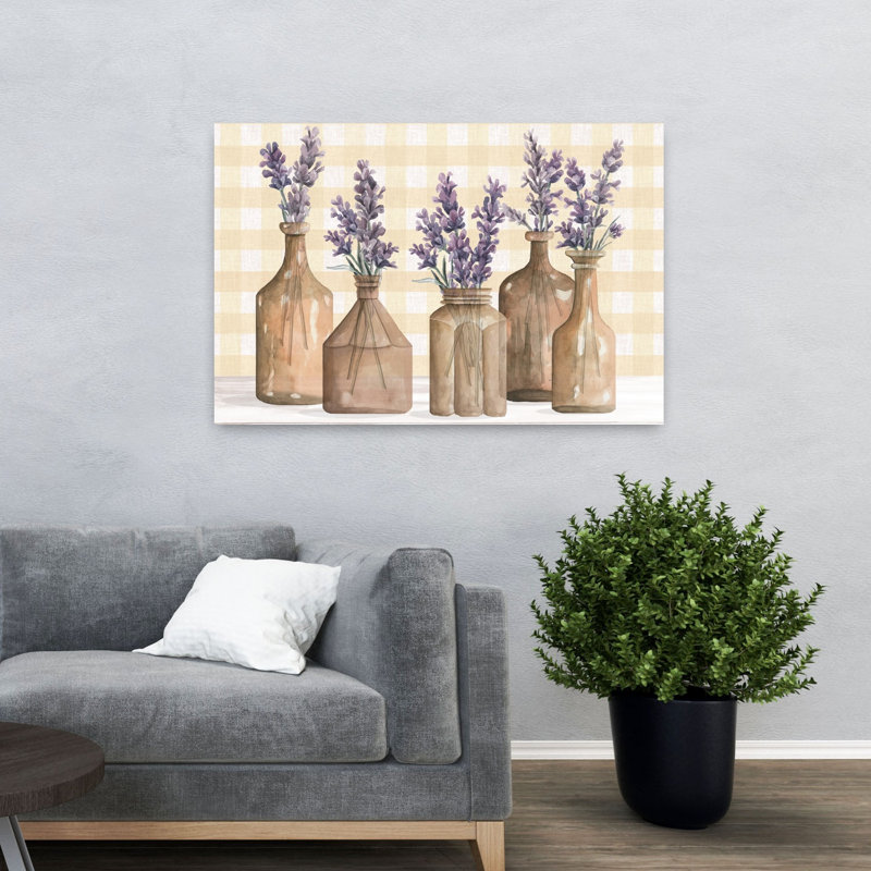 Art de lavande Honeybloom I Lavender, H 32 po x l 48 po