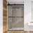 48" W x 76" H Bypass Frameless Shower Door-87849805