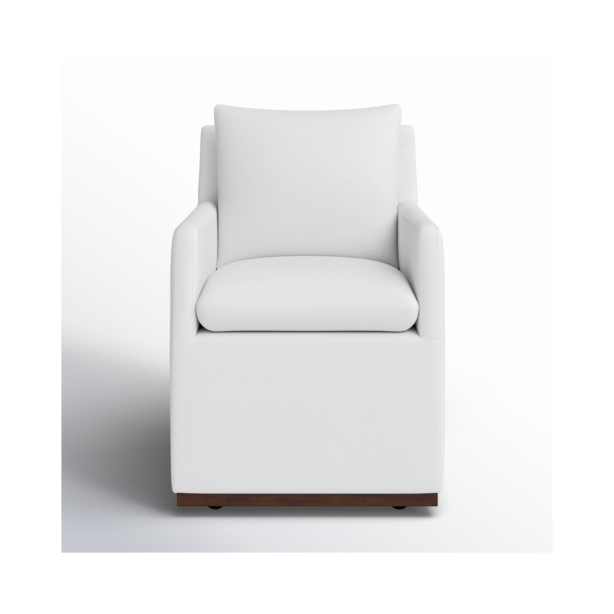 Bobbi Upholstered Dining Arm Chair, Prestige Pearl Tweed