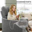 Fauteuil inclinable électrique, fauteuil inclinable rembourré avec ports USB-1718836101