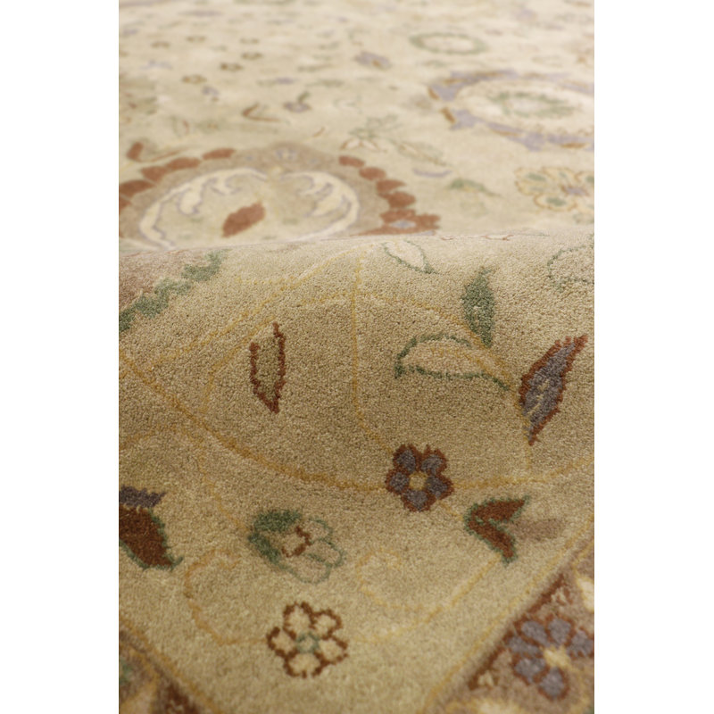 Melody Hand-Knotted Multicolor Wool Area Rug 6'2" x 8'11"