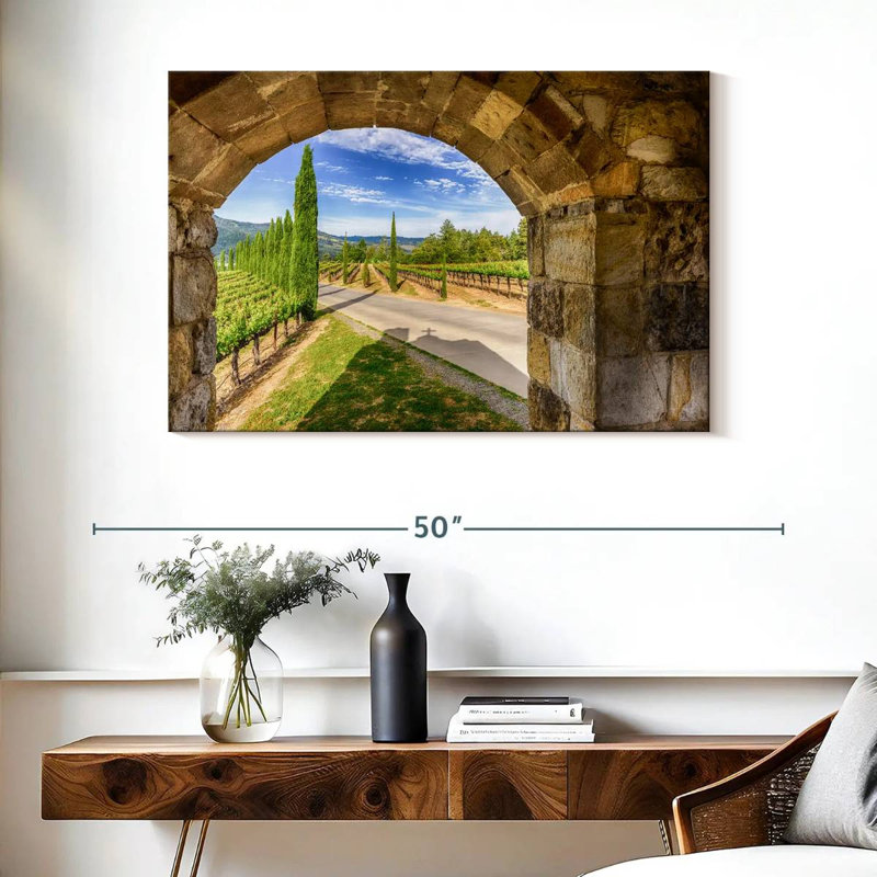 Alvord Winery In Napa, H 26 po x l 39 po