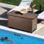 Tissu noir de 53 gallons TechPace-88982550