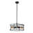 4 - Light Matt Black Single Pendant