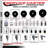 Phenolic Swivel Expanding Stem Caster Set with Brake SCC PLB 3-1/2" x 3/4"