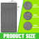 Colourtree 50% Black Shade Cloth Custom  Mesh Tarp, UV Resistant Netting With Upgrade Grommets For Plant Cover, Greenhouse, Chicken Coop, Barn, Kennel, Garden (We Make Custom Size)