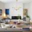 6 - Light Dimmable Wagon Wheel Chandelier-814981563