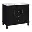 Meuble-lavabo moderne 36 "avec lavabo supérieur
