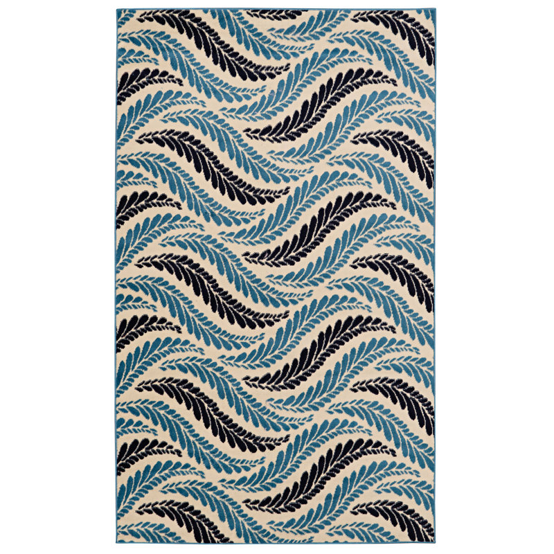 Capri Geometric Indoor Rug, Rectangle 4'3" x 7'3"