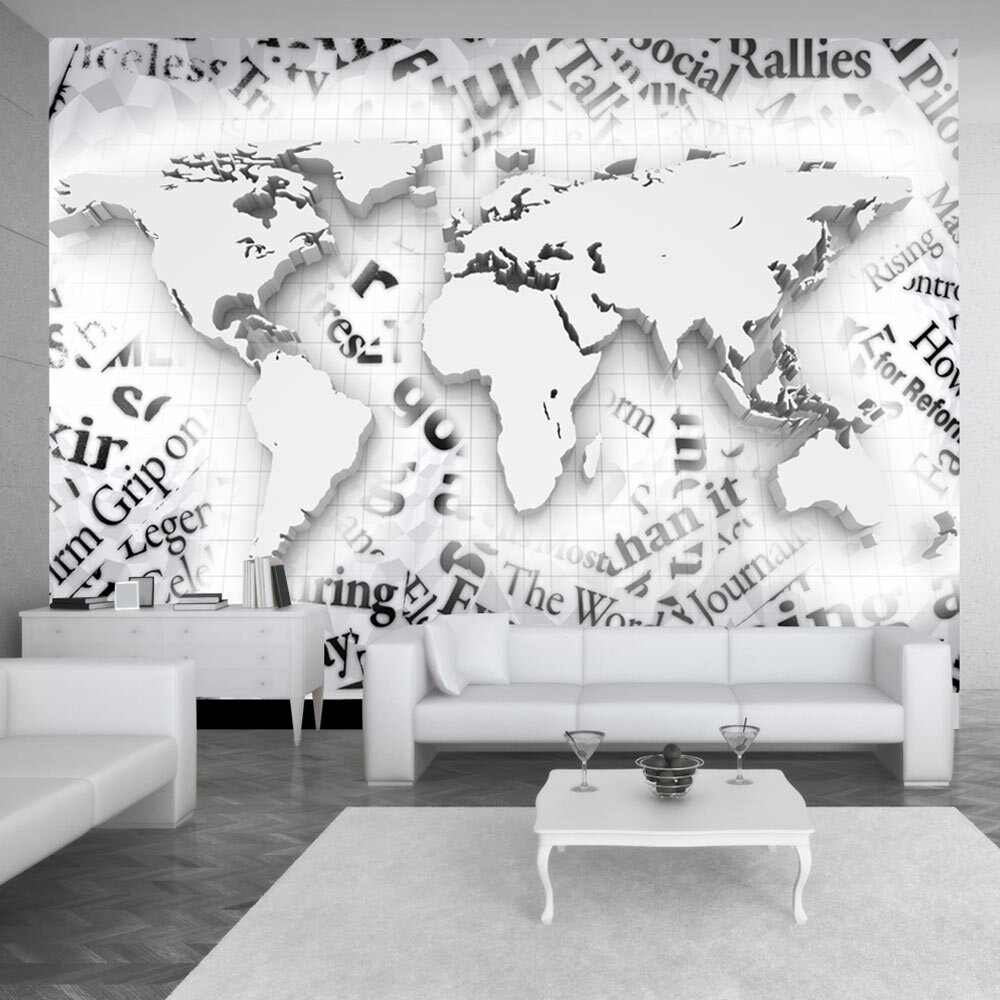 Tapete The World of Newspapers 2,45 m x 350 cm