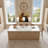 Remick - 1-Light Pendant - White/Brass