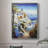 On the Aegean II Framed Print - Solid Wood-1583931363