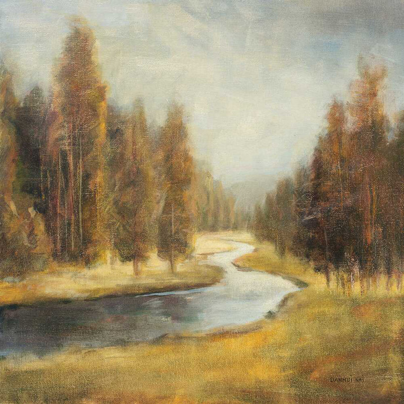 Trio de paysages III, H 12 po x l 12 po x P 1,25 po