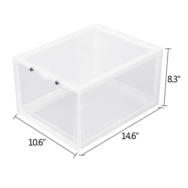 Whiling Stackable Shoe Storage Box