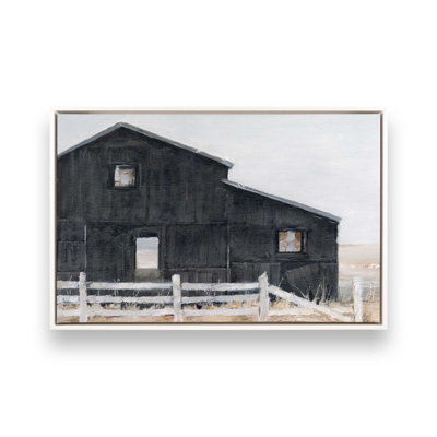 Weathered Barn II Canvas Print