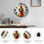 Horloge murale en verre 16 po